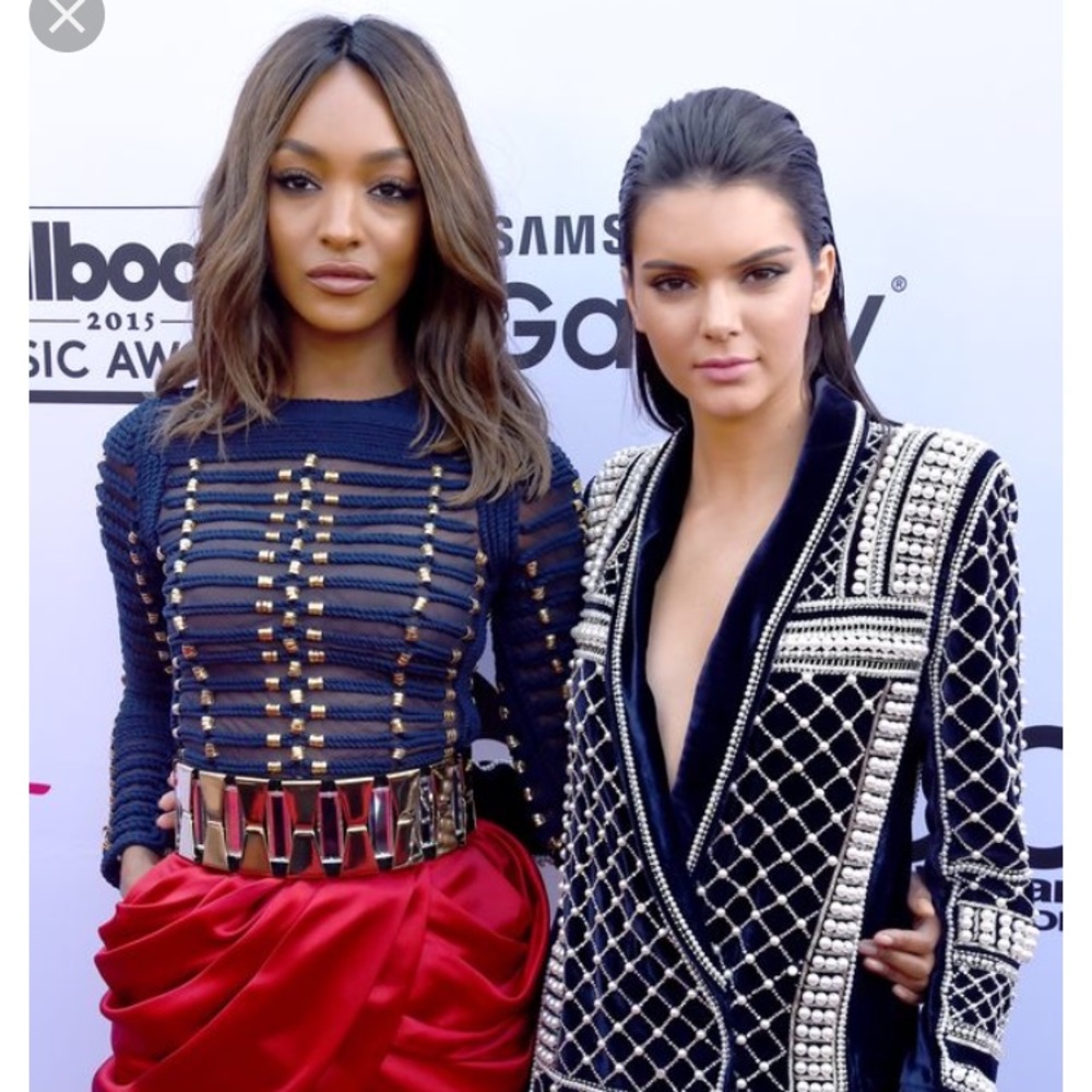 Balmain x H&M blue rope top size 4